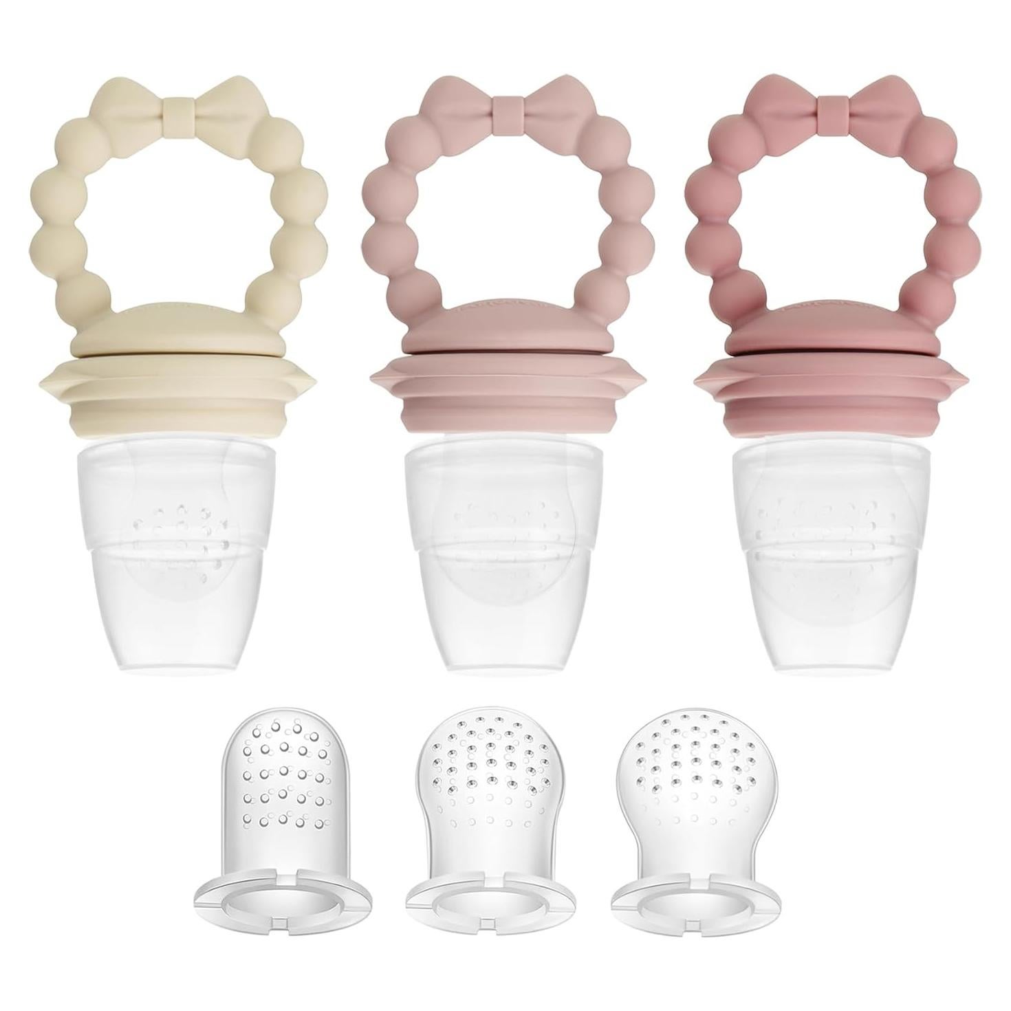 Chupete Alimentador de Frutas PandaEar - 3 Tamaños Silicona BPA Free