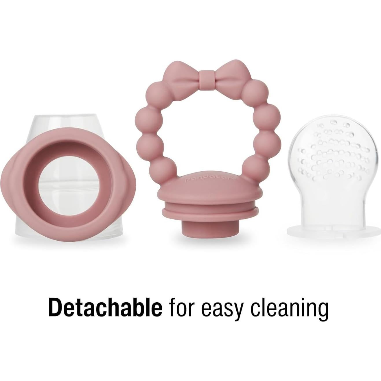 Chupete Alimentador de Frutas PandaEar - 3 Tamaños Silicona BPA Free