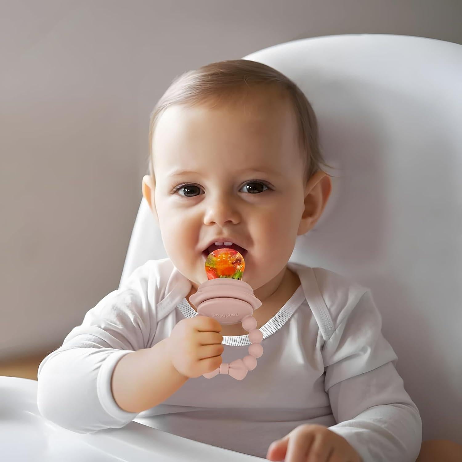 Chupete Alimentador de Frutas PandaEar - 3 Tamaños Silicona BPA Free