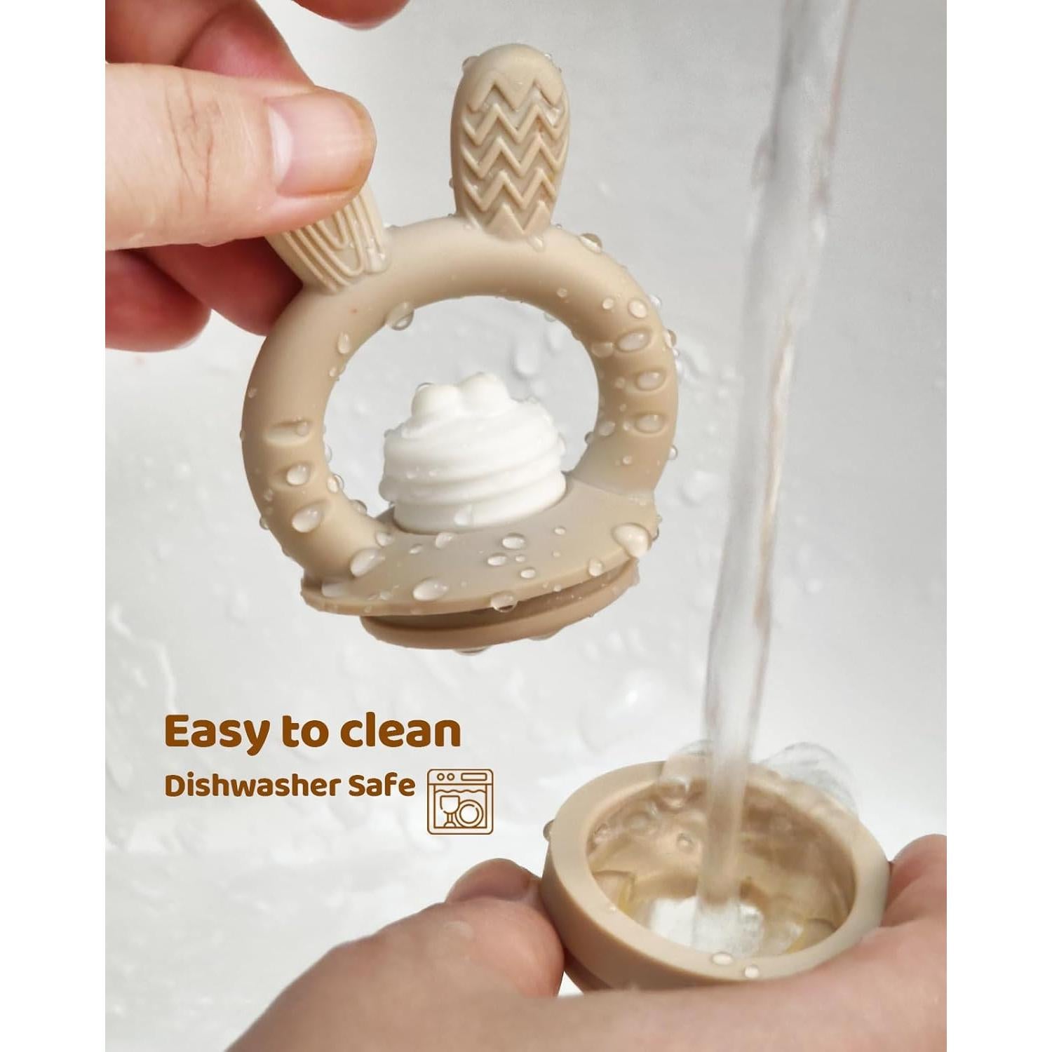 Alimentador de Frutas para Bebés Silicona Grado Alimenticio