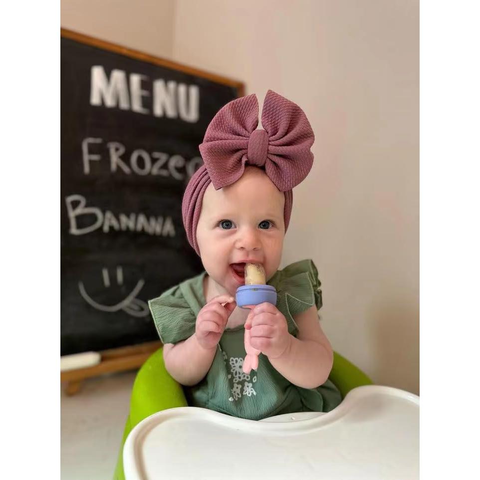 Alimentador de Frutas de Silicona PandaEar - 3 Piezas, Libre de BPA