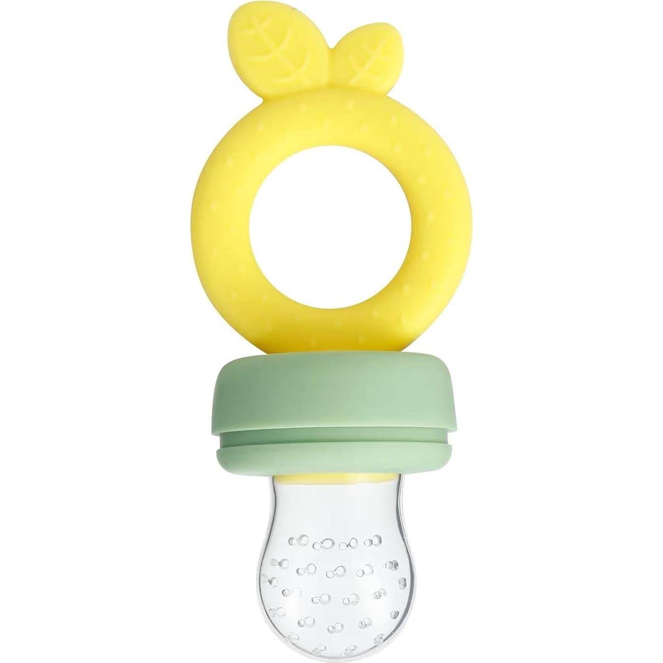 Alimentador de Frutas de Silicona PandaEar - 3 Piezas, Libre de BPA