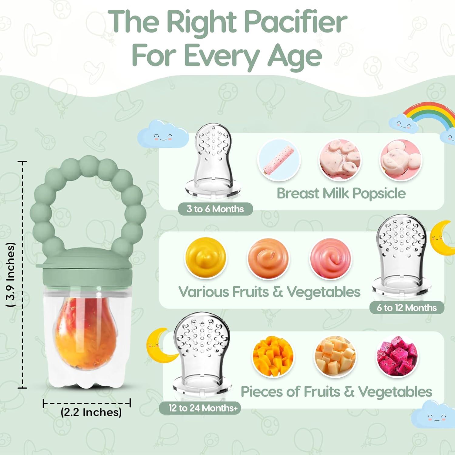 Chupete Alimentador O'doe para Bebés con 3 Tetinas - Libre de BPA