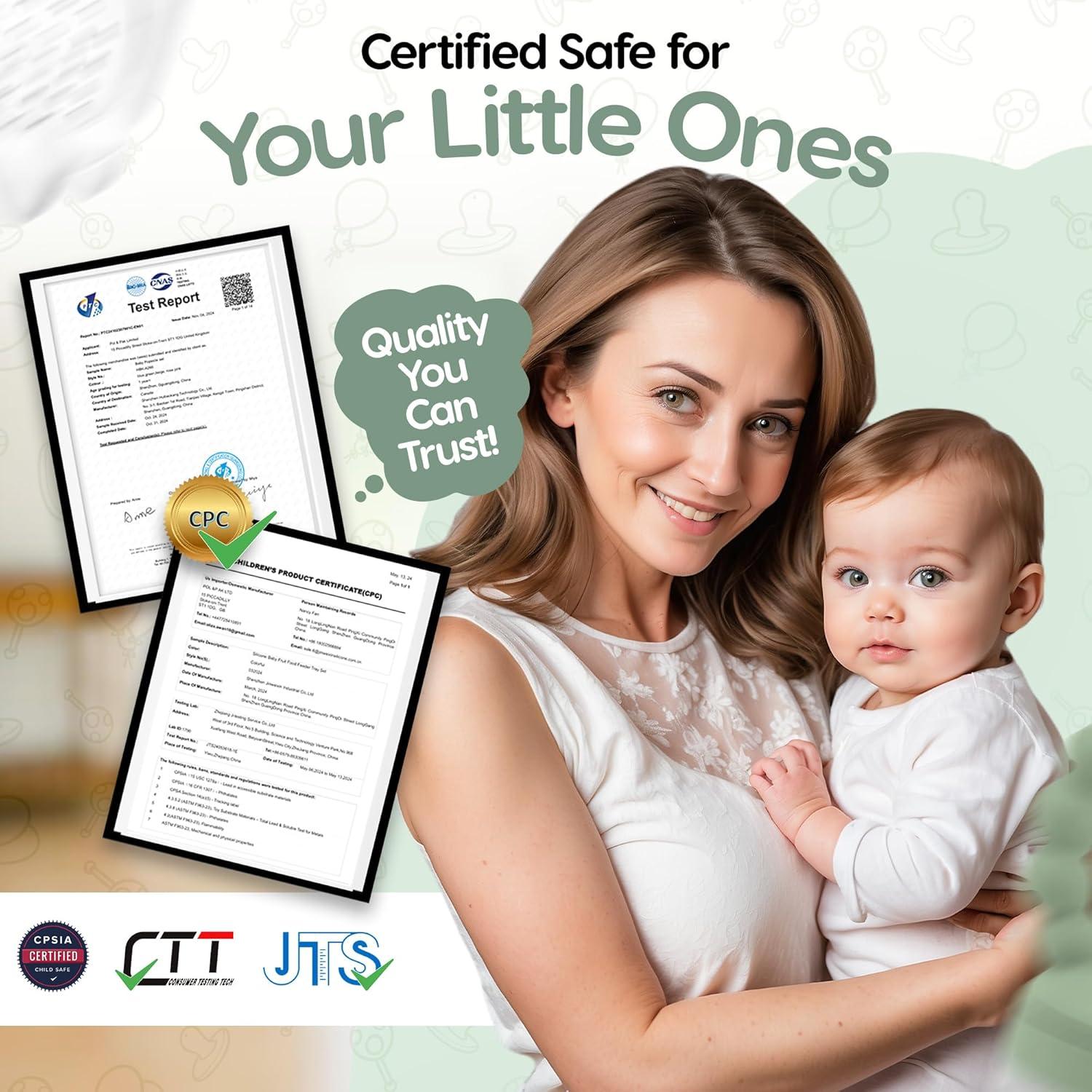 Chupete Alimentador O'doe para Bebés con 3 Tetinas - Libre de BPA