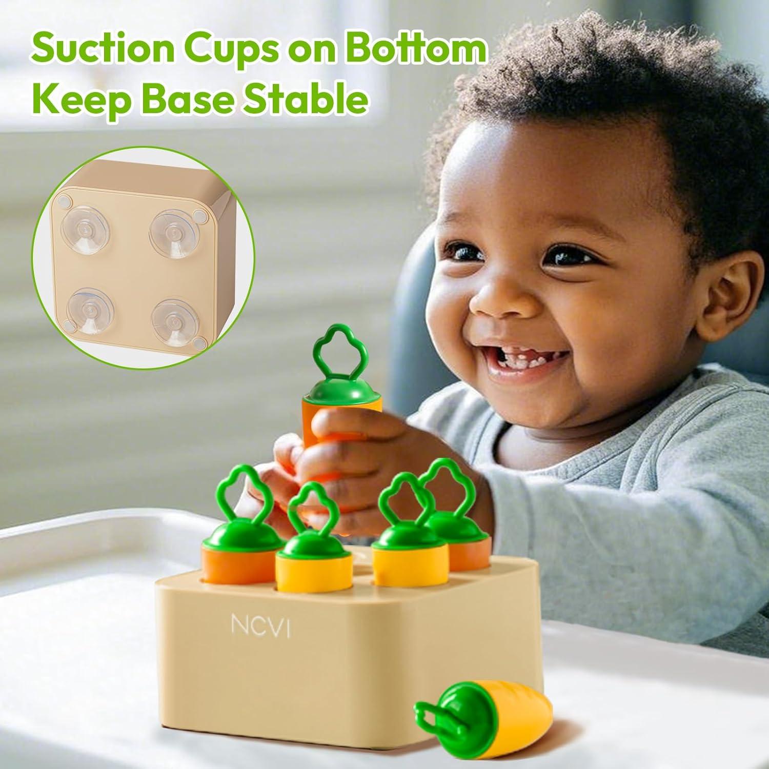 Juguete de Clasificación de Zanahoria NCVI para Bebés 6+ Meses