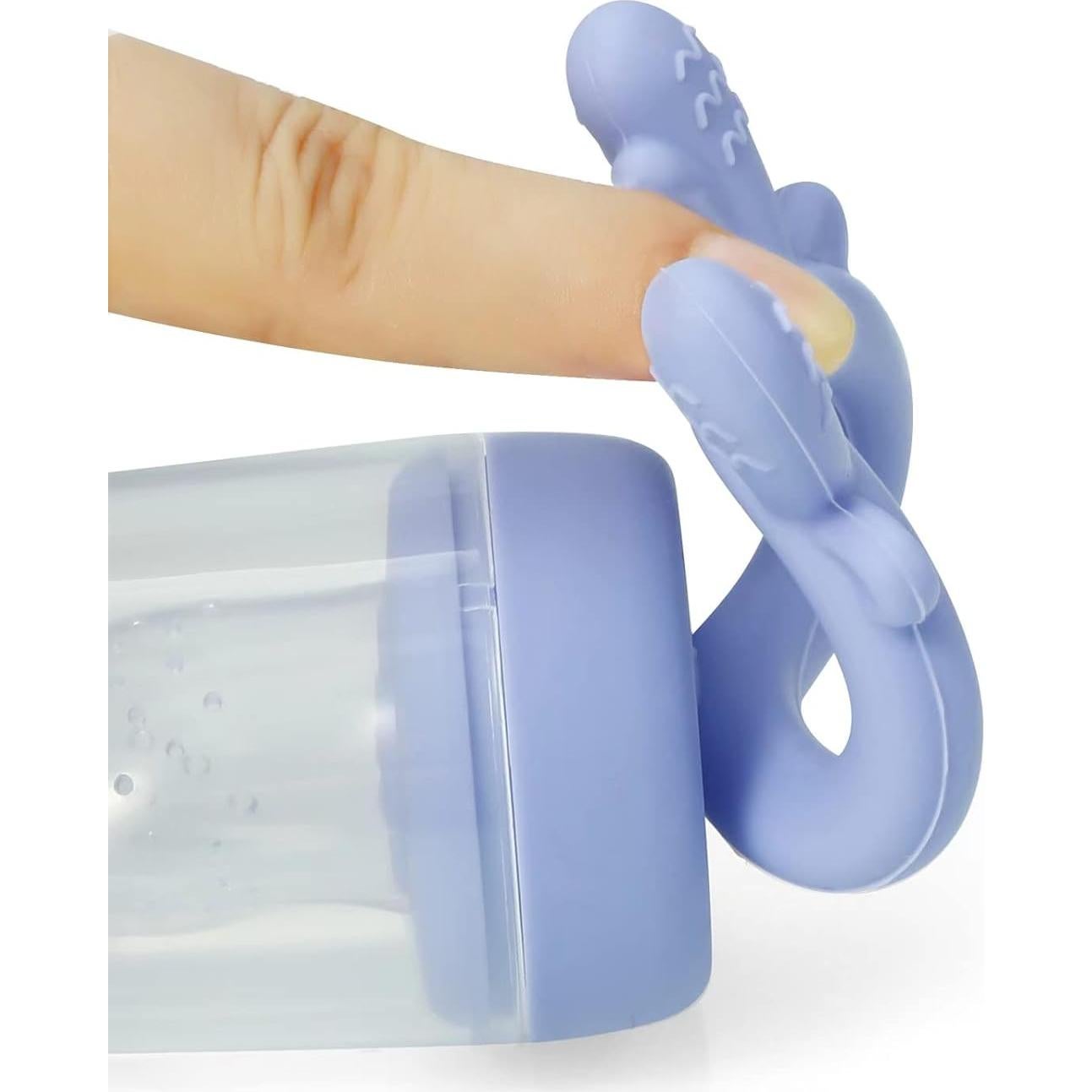 Alimentador de Frutas para Bebés PandaEar - 2 Piezas Silicona