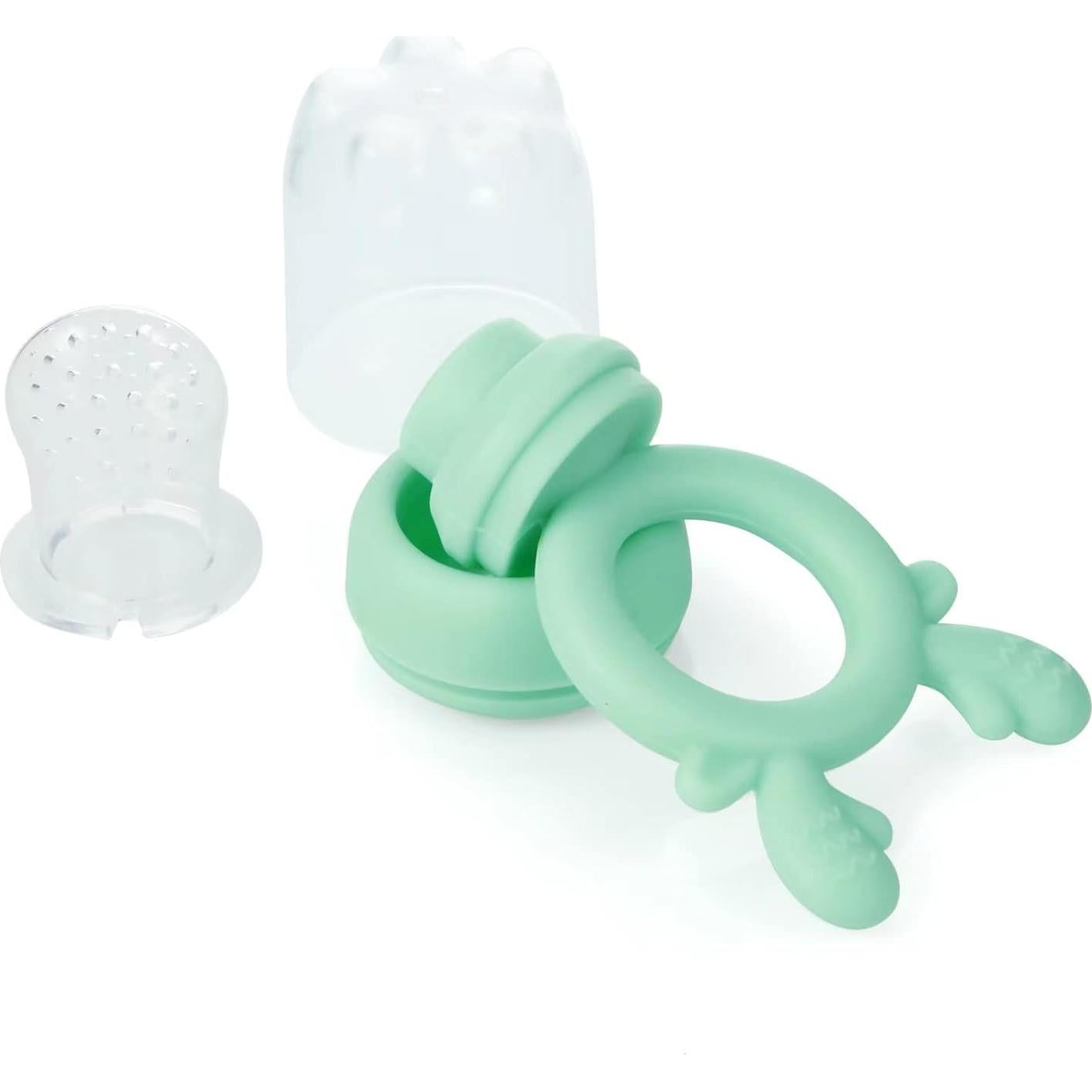 Alimentador de Frutas para Bebés PandaEar - 2 Piezas Silicona