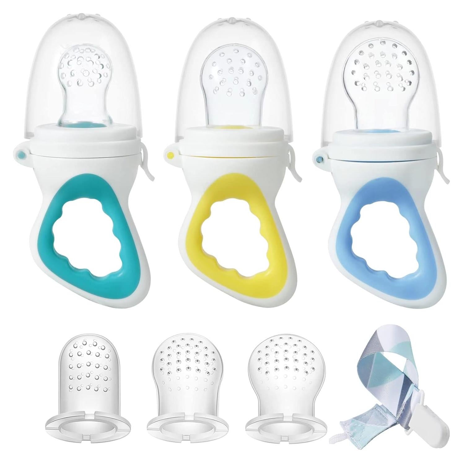 Alimentador de Frutas para Bebés PandaEar - 3 Tamaños Silicona