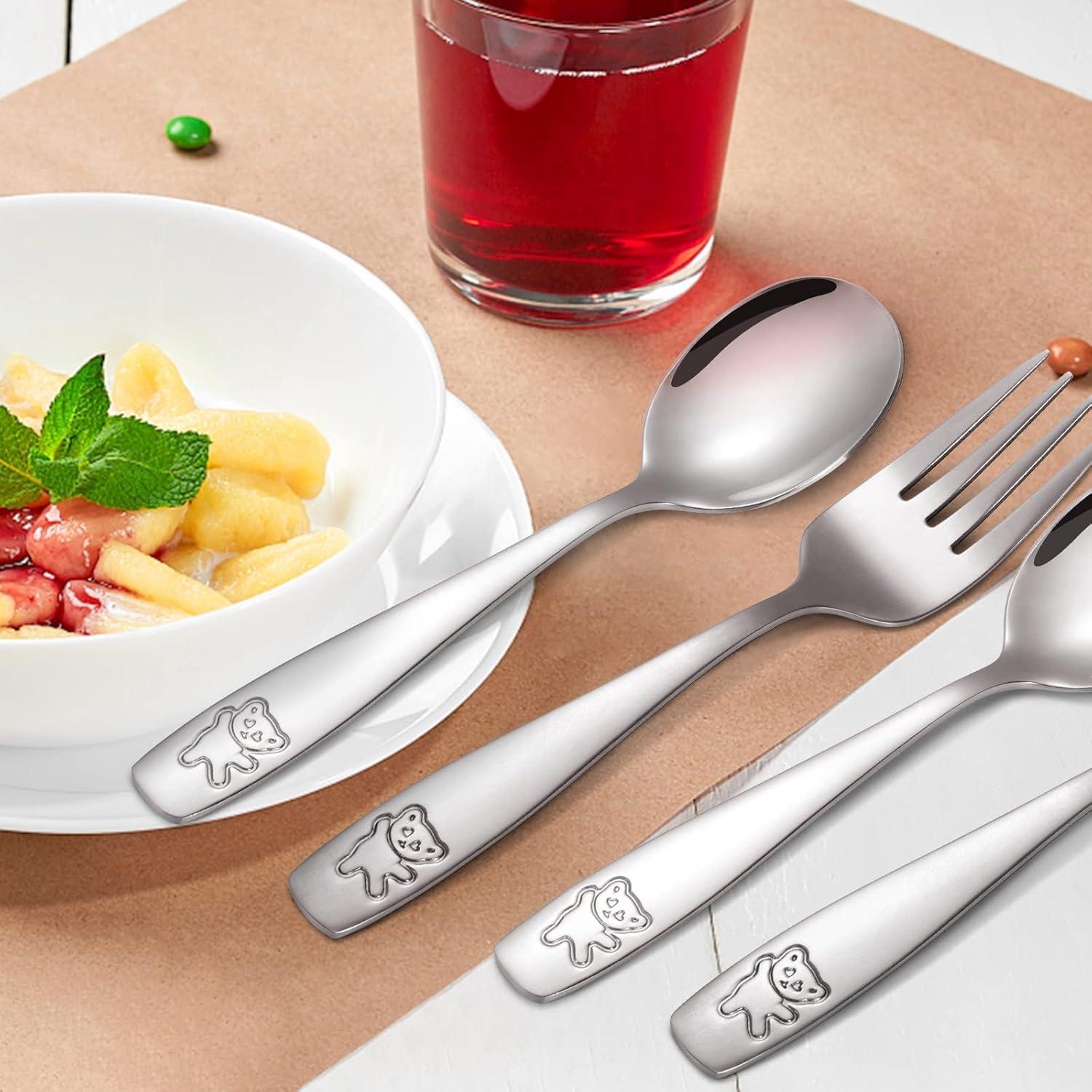 Set de Utensilios para Niños Pimoys 6 Piezas Acero Inoxidable