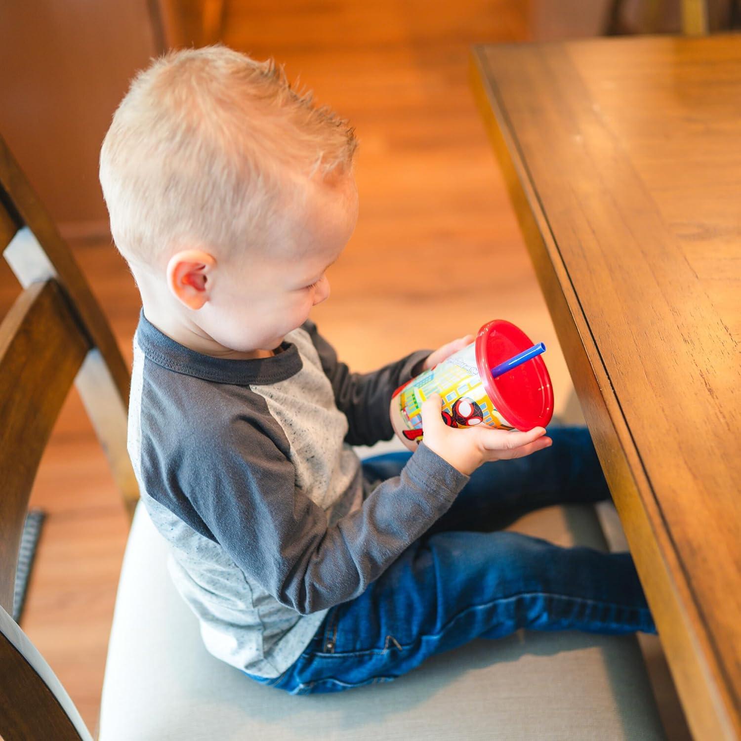 Tazas Sippy Spidey y Amigos - 10 Oz - Antiderrame