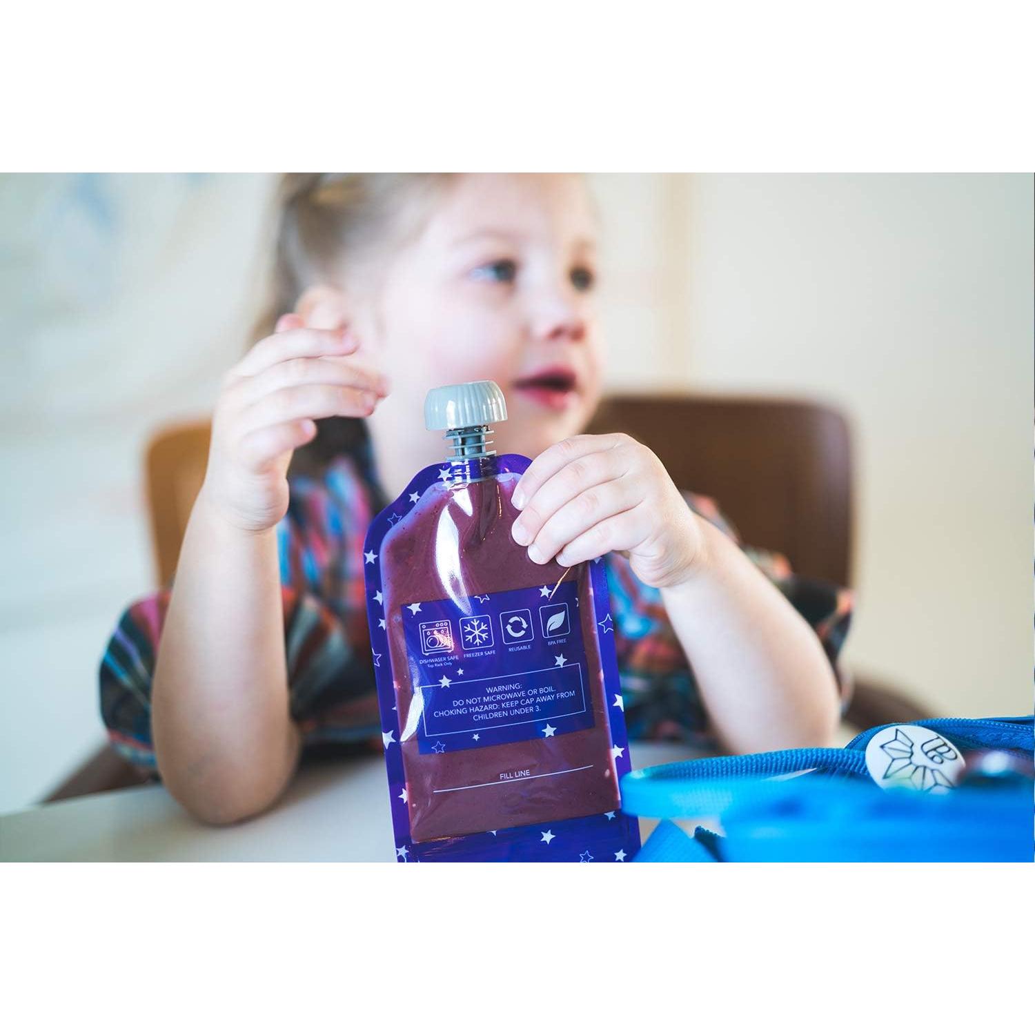 Bolsas de Comida Reutilizables Simple Modern 10-Pack 148ml