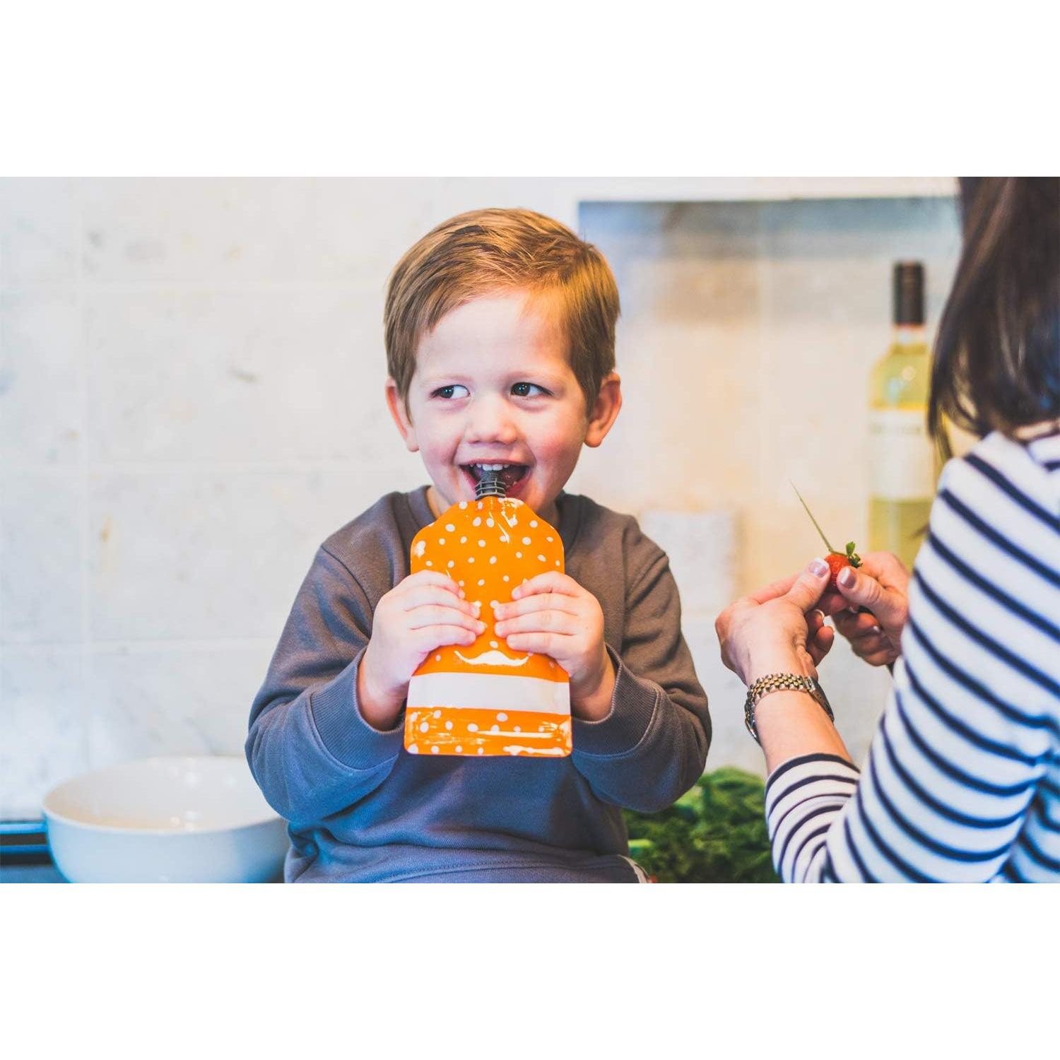 Bolsas de Comida Reutilizables Simple Modern 10-Pack 148ml