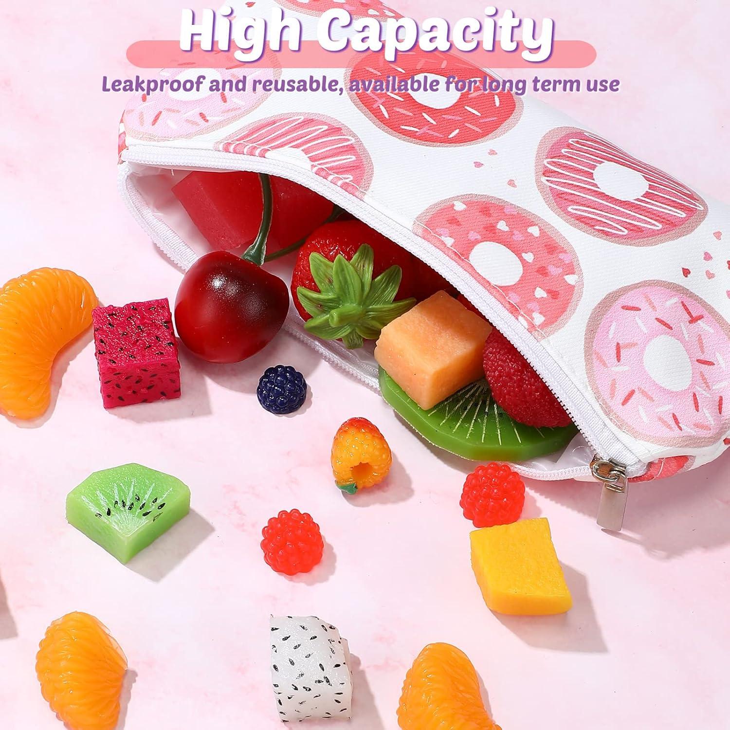 Chumia 6 Bolsas Reutilizables para Snacks Niños 17.5x9.4cm