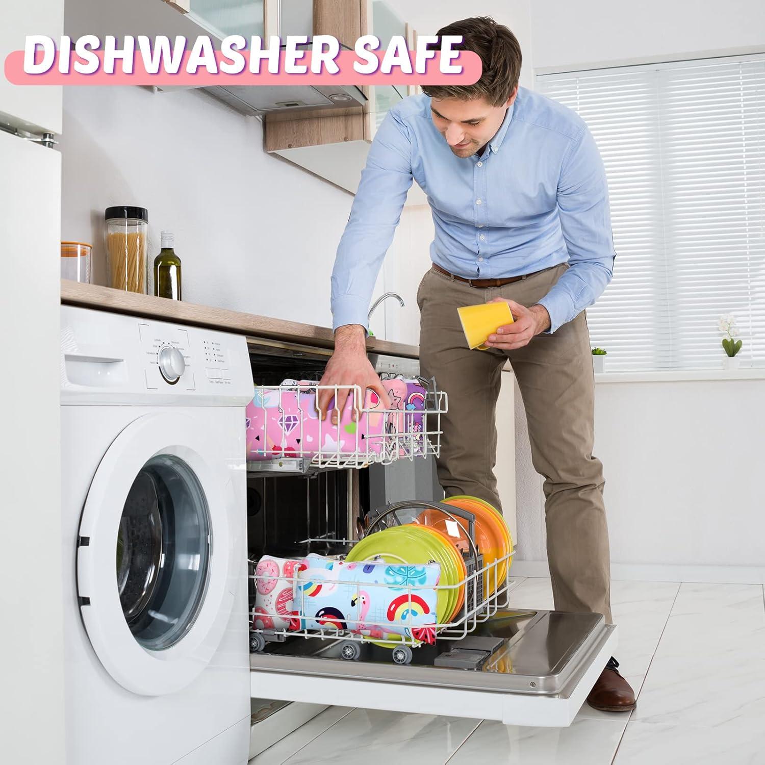 Chumia 6 Bolsas Reutilizables para Snacks Niños 17.5x9.4cm