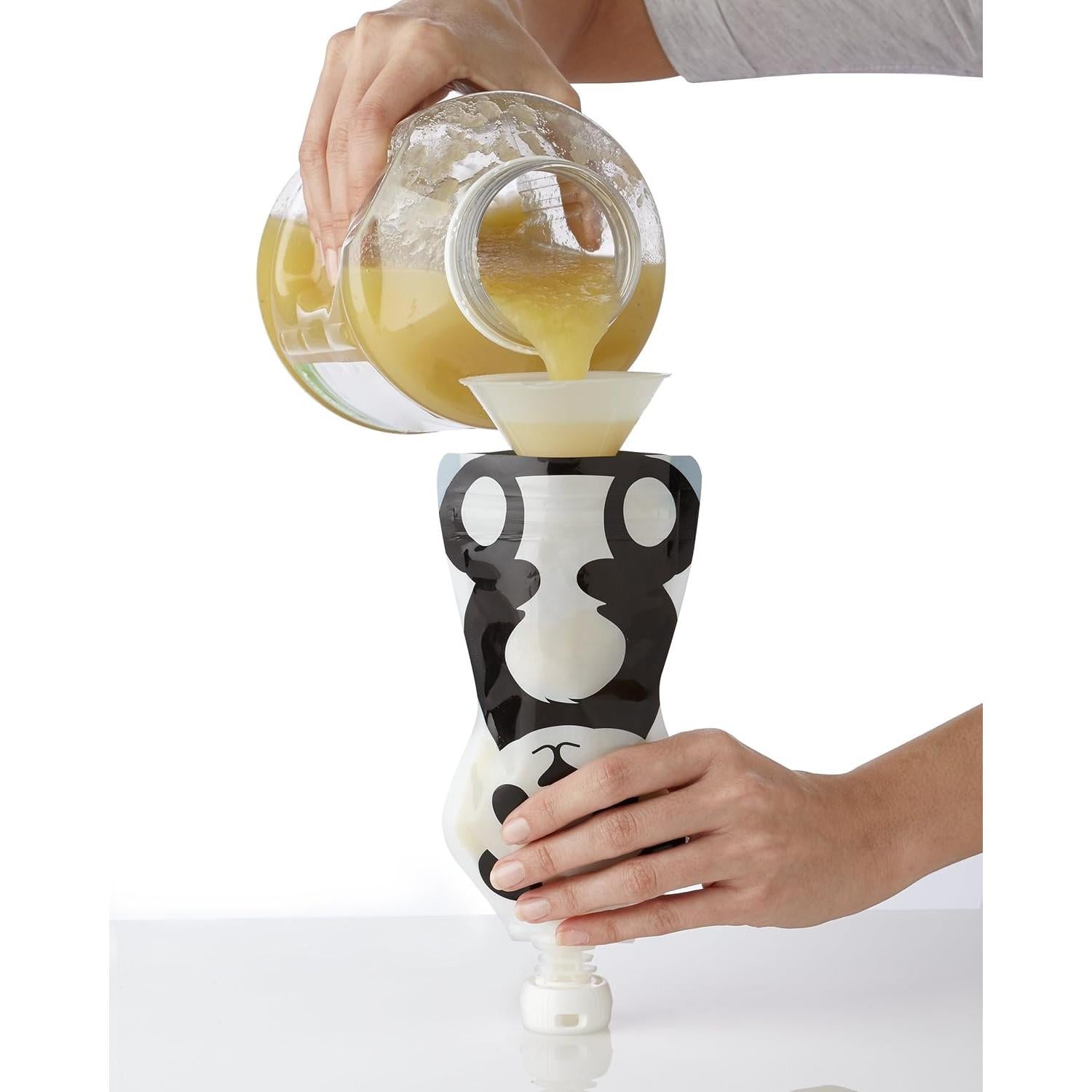 Bolsas Reutilizables Squooshi para Comida de Bebé - 12 Piezas