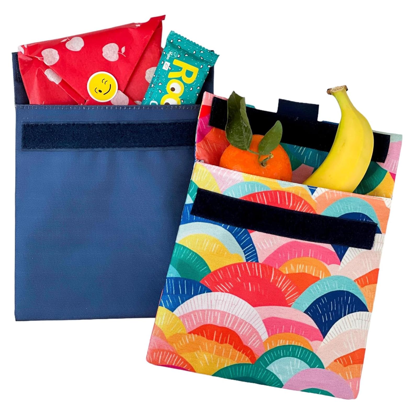 Bolsa de Sándwich Yumbox Pochette Reutilizable 20.3x19.1cm - 2 Unidades