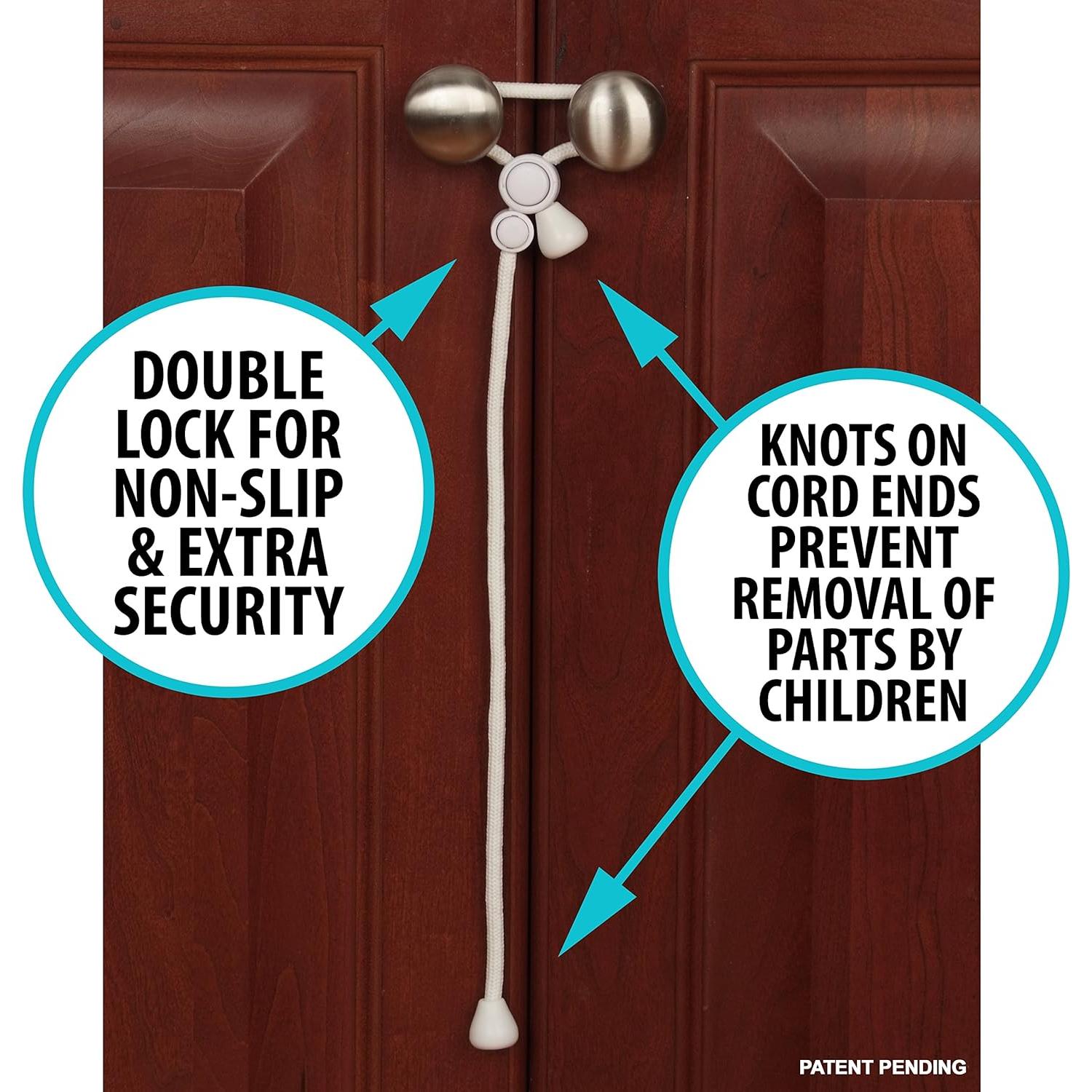 Candados de Seguridad Kiscords para Gabinetes - 5 Unidades