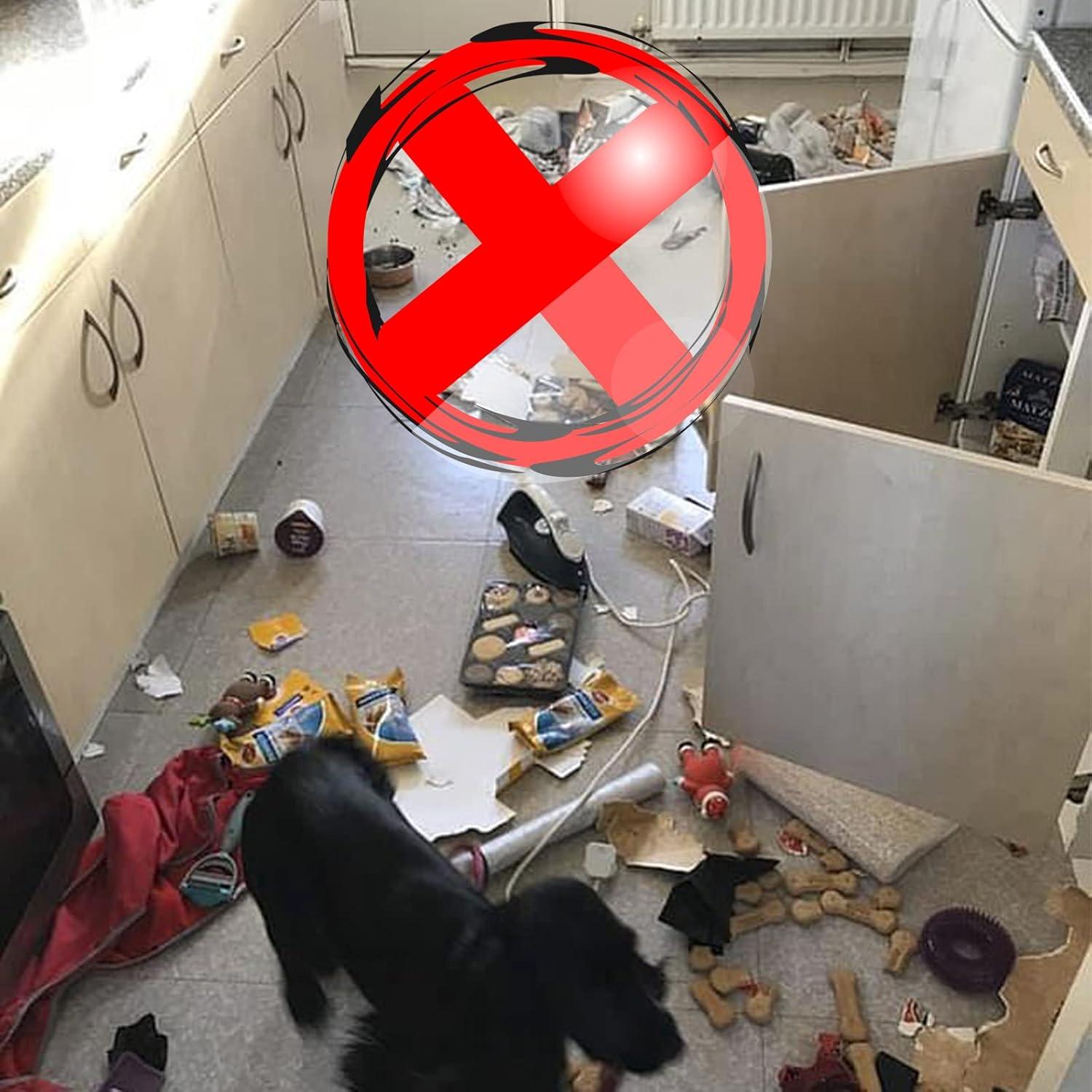 Candados de Seguridad para Gabinetes LRANFOW 3 Paquetes Blanco