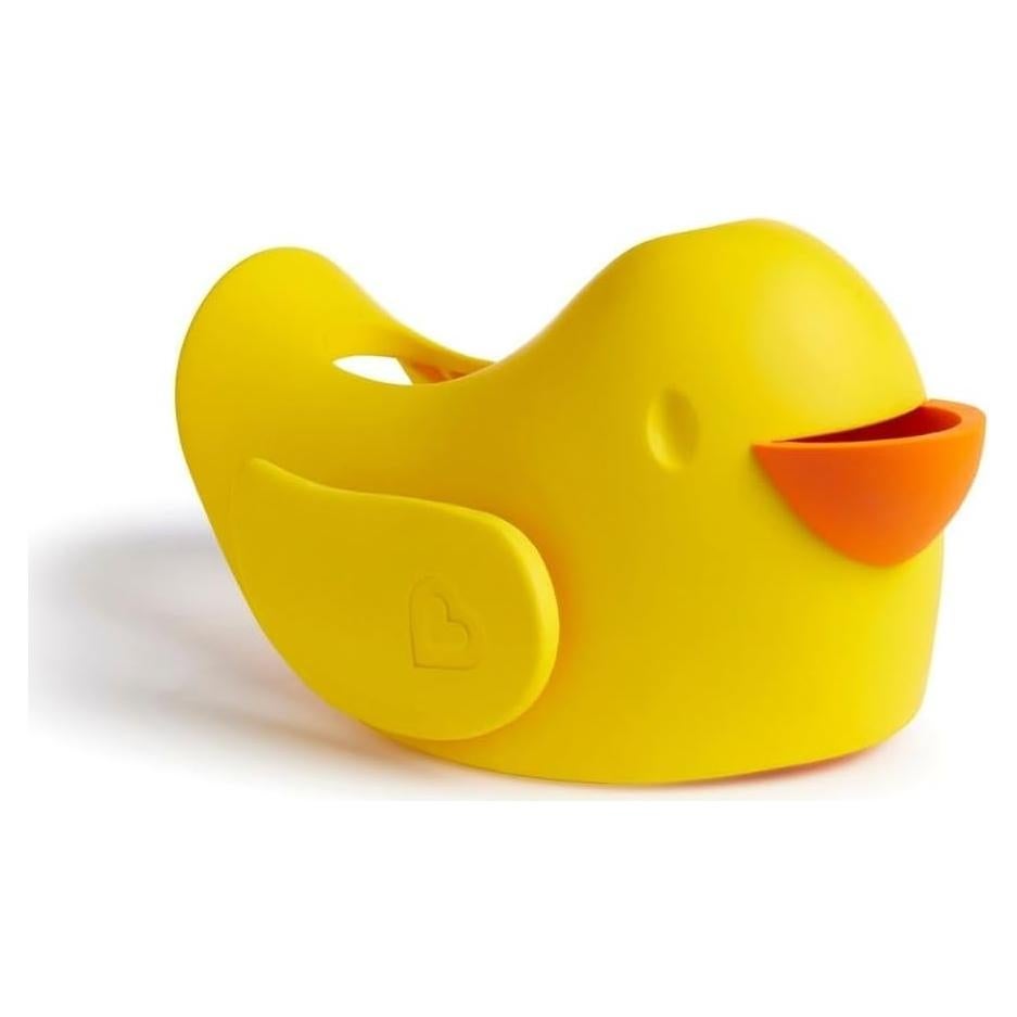 Cubierta de Grifo Beak Munchkin Amarillo con Dispensador de Burbujas