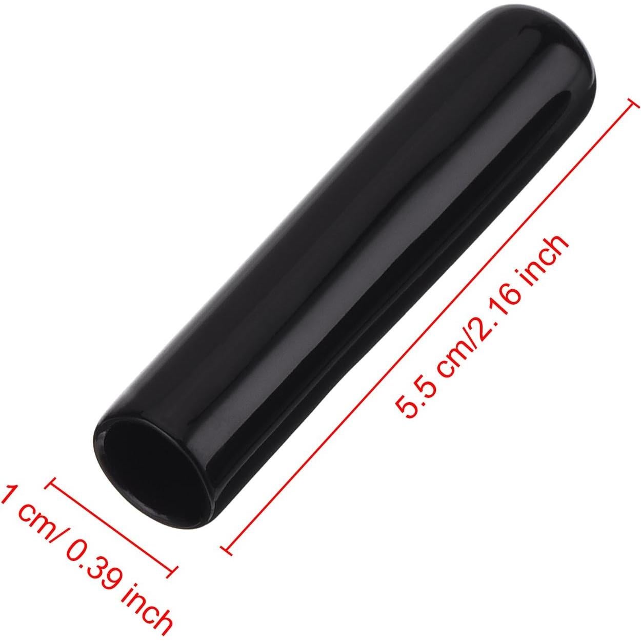 Tapa Vertedora de Goma Negra EBOOT para Botellas de Licor - 48 Unidades