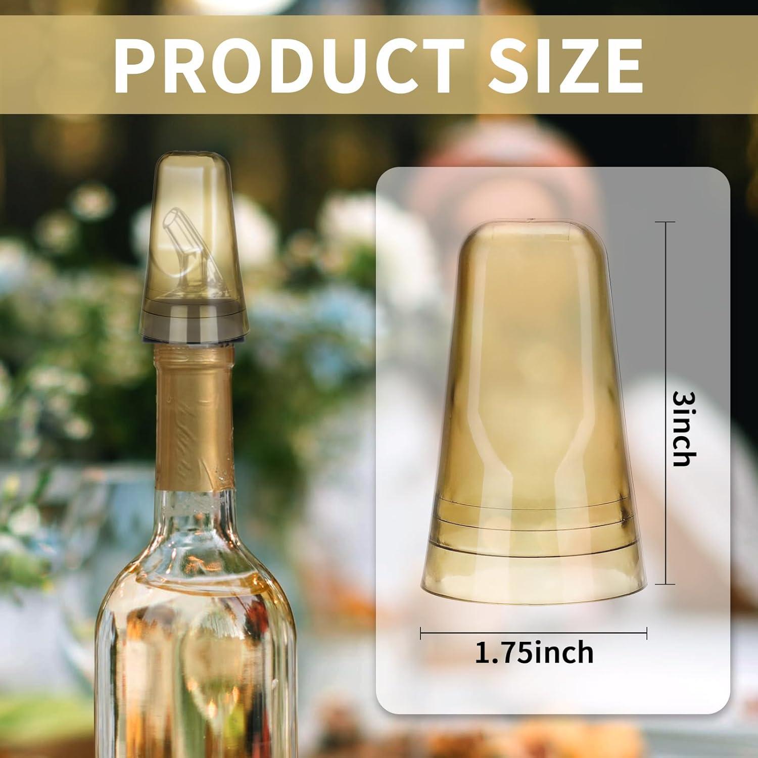 25 Cubiertas de Vertedor SuproBarware - Tapas de Polvo Transparentes