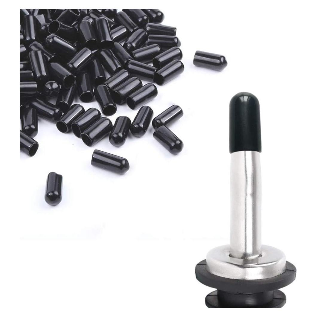 200 Cubiertas de Vertedor de Licor GOLF - Goma Negra 1.8cm