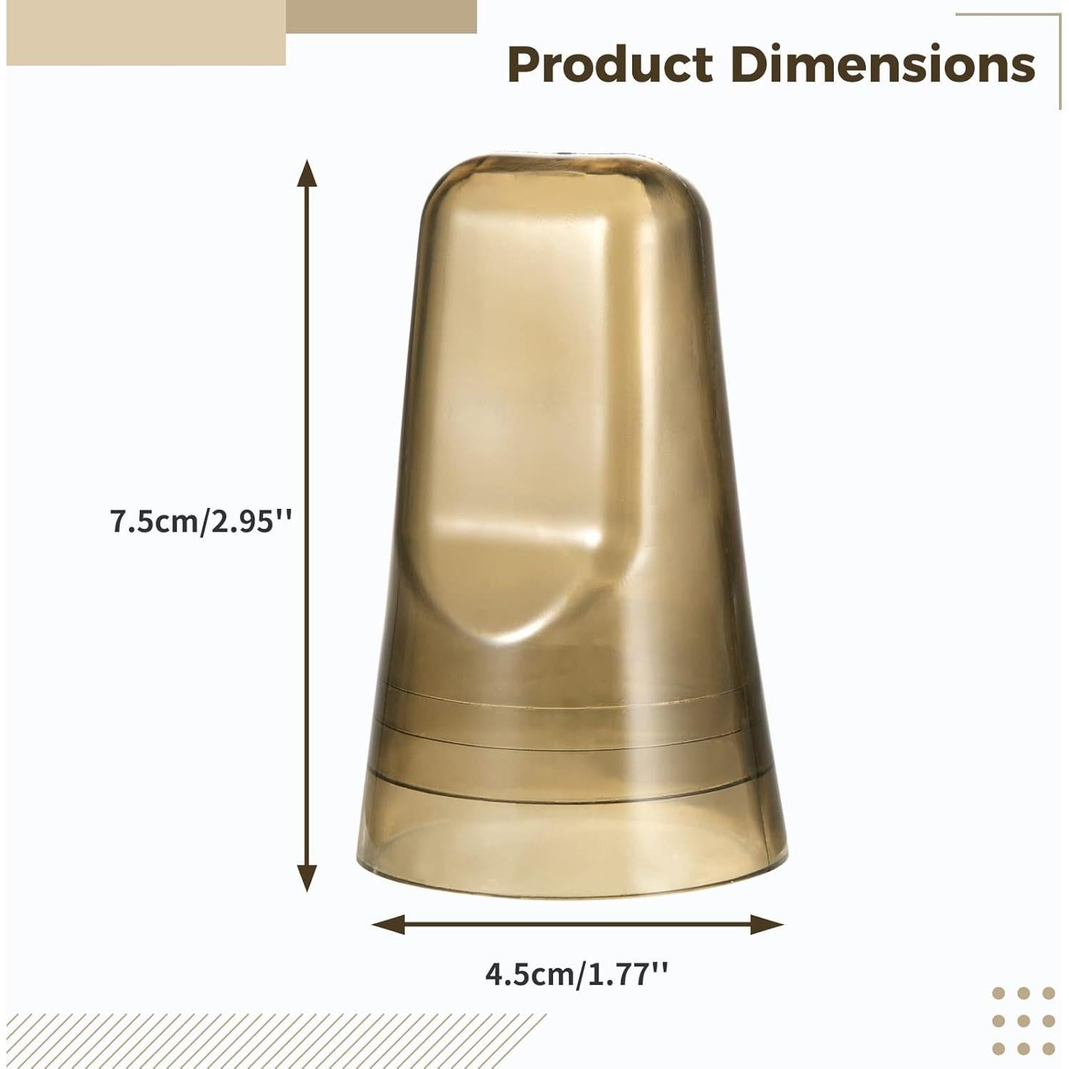 24 Tapas Universales para Vertedores Homaisson 4.5x7.5cm