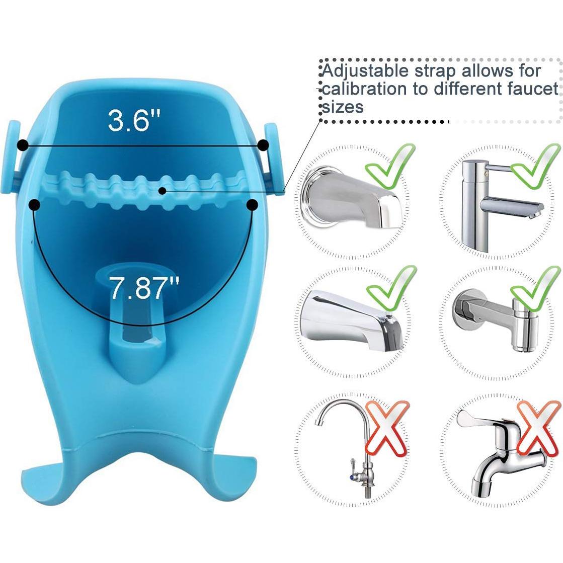 Cubierta de Salida de Agua para Baño Bebés Ballena Azul