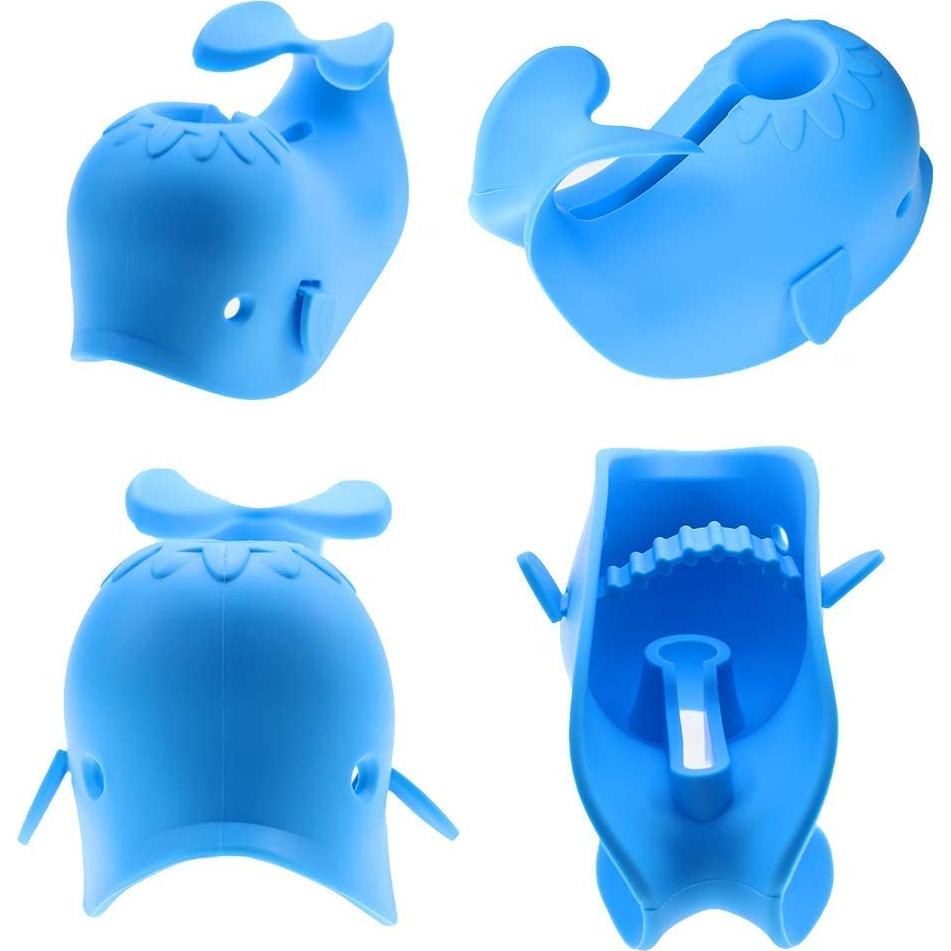Cubierta de Salida de Agua para Baño Bebés Ballena Azul