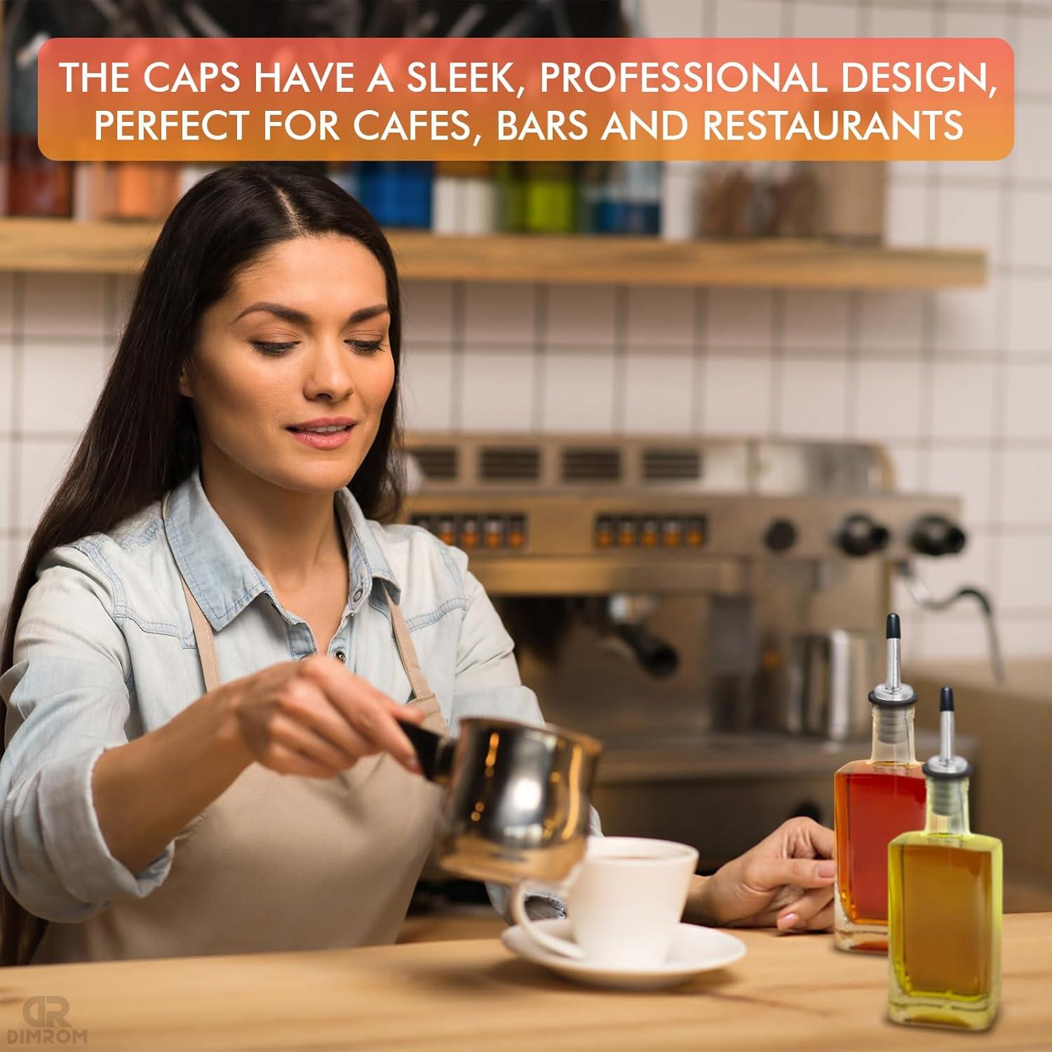 100 Pcs Cubiertas para Vertedores de Licor y Aceite - Goma