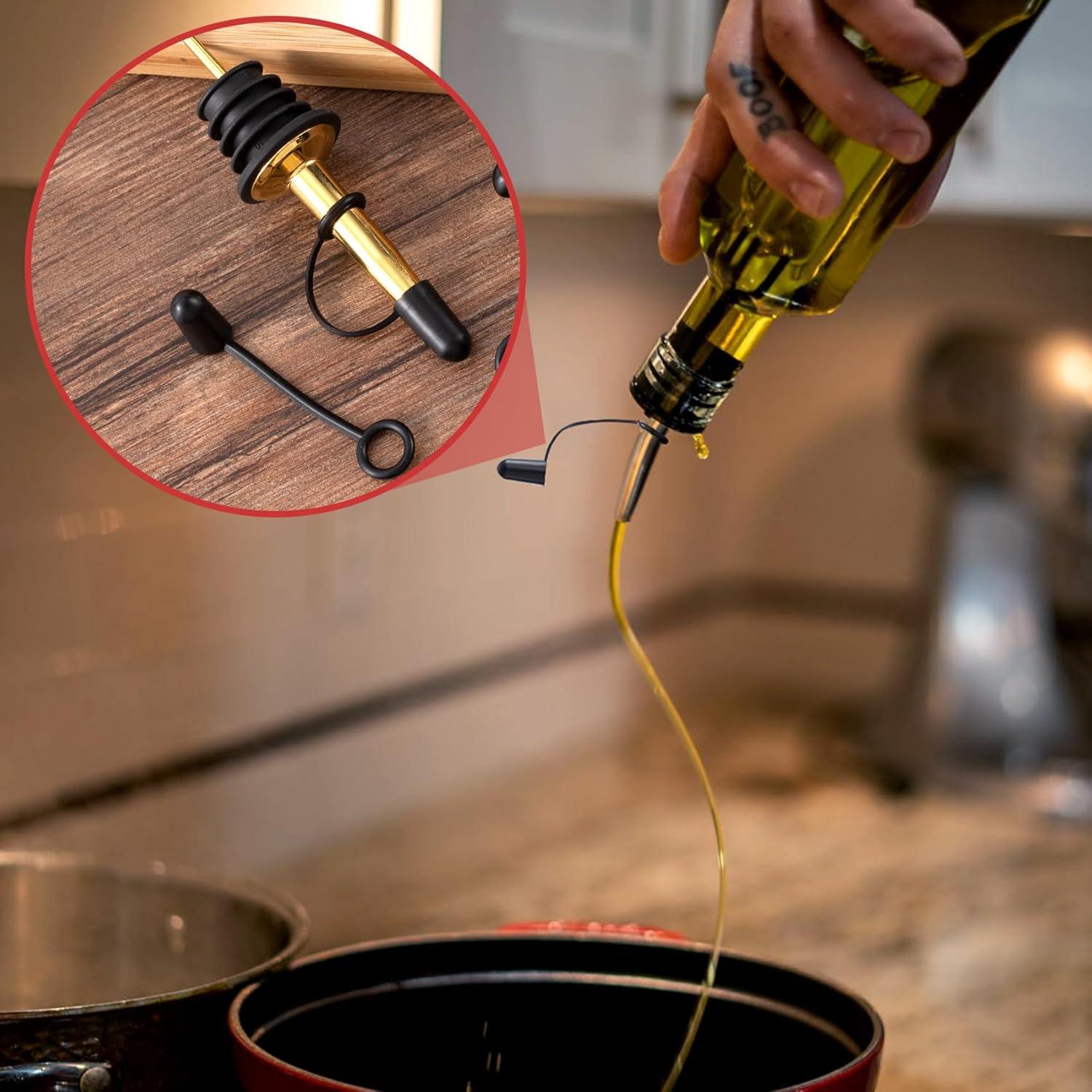 30 Tapas de Licor de Goma Isslly Negras a Prueba de Polvo