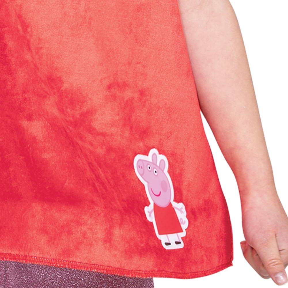 Disfraz Peppa Pig Disguise para Niñas 2T con Gorro y Leggings