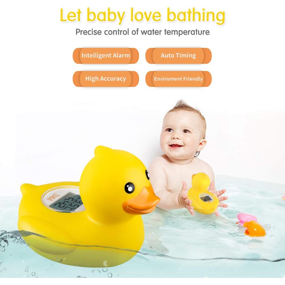 Termómetro Digital para Bebés B&H - Pato Clásico Flotante