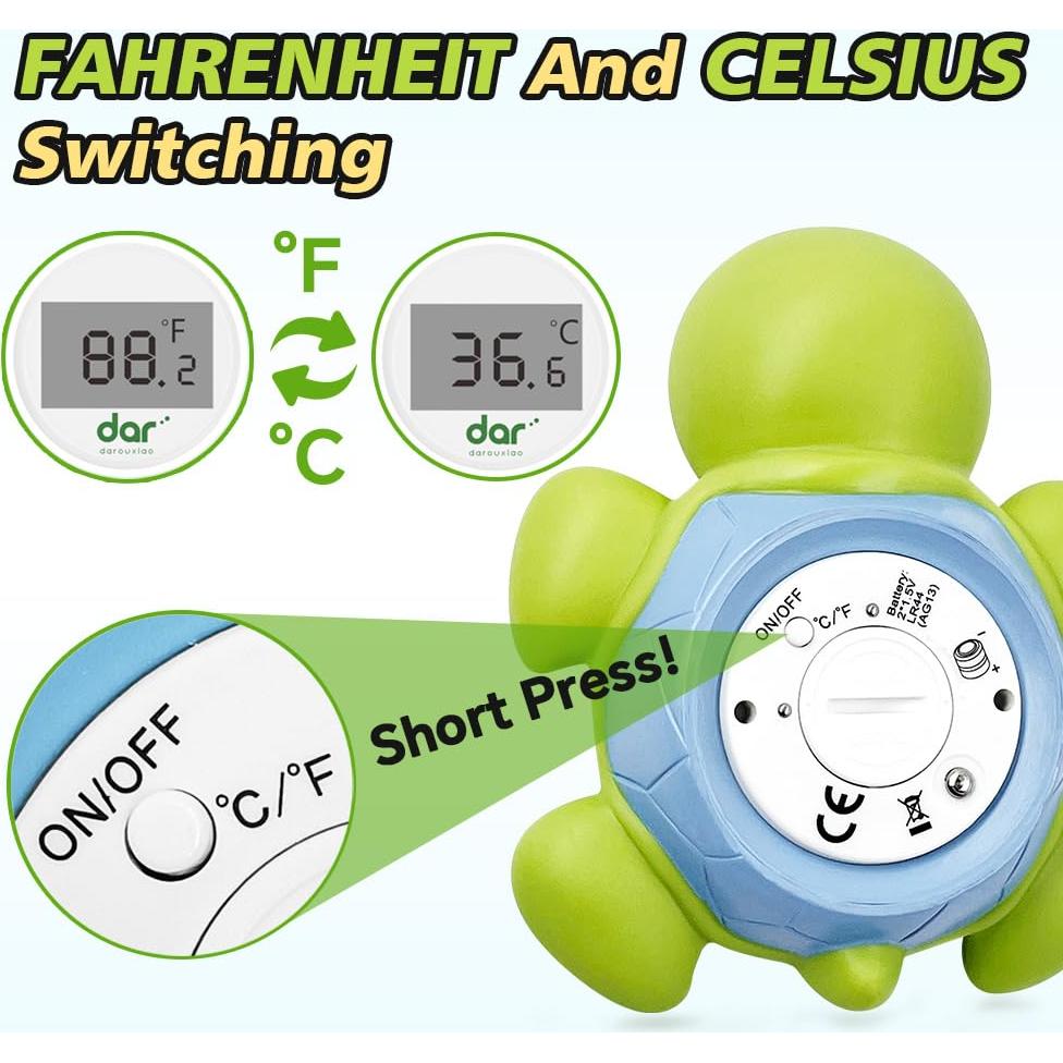 Termómetro de baño digital Dar Darouxiao WE02 con retroiluminación