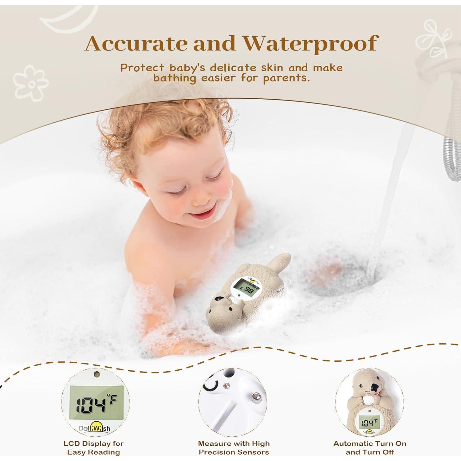Termómetro de baño digital Doliwish nutria para bebés