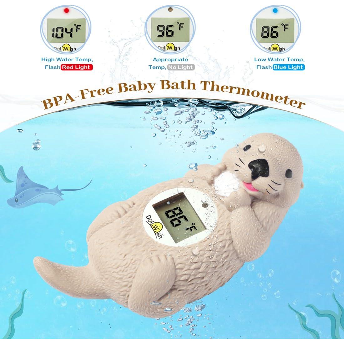 Termómetro de baño digital Doliwish nutria para bebés