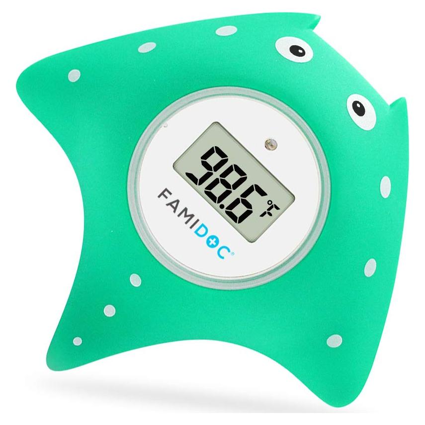 Termómetro de baño y habitación para bebés Famidoc FDTH-V0-22