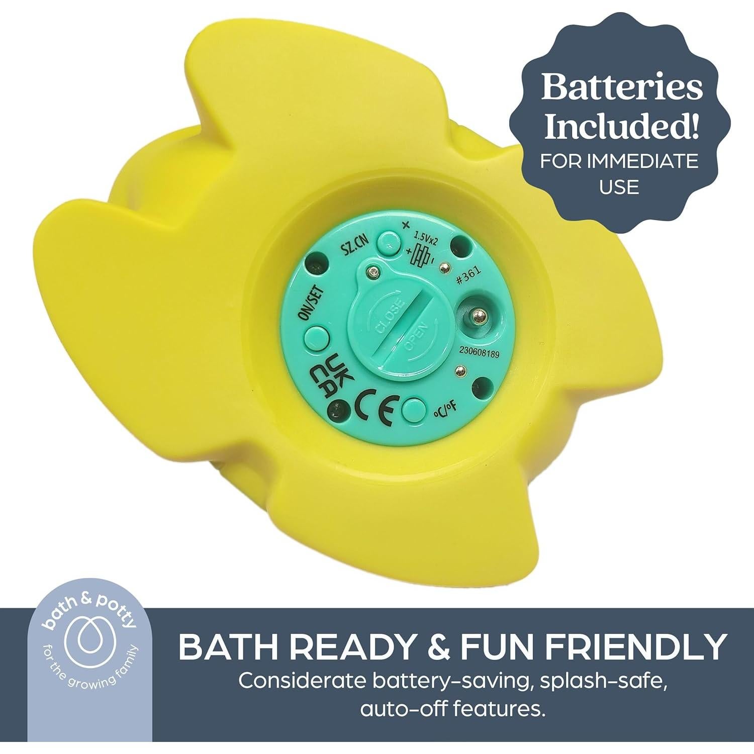 Termómetro de baño y habitación Dreambaby - Tortuga flotante