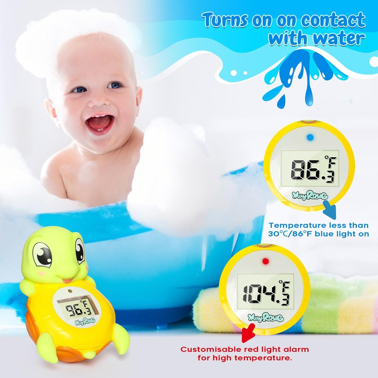 Termómetro de baño para bebés MayRoxe Tortuga Flotante BPA