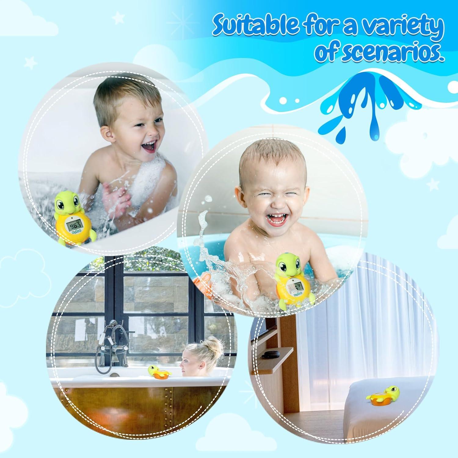 Termómetro de baño para bebés MayRoxe Tortuga Flotante BPA