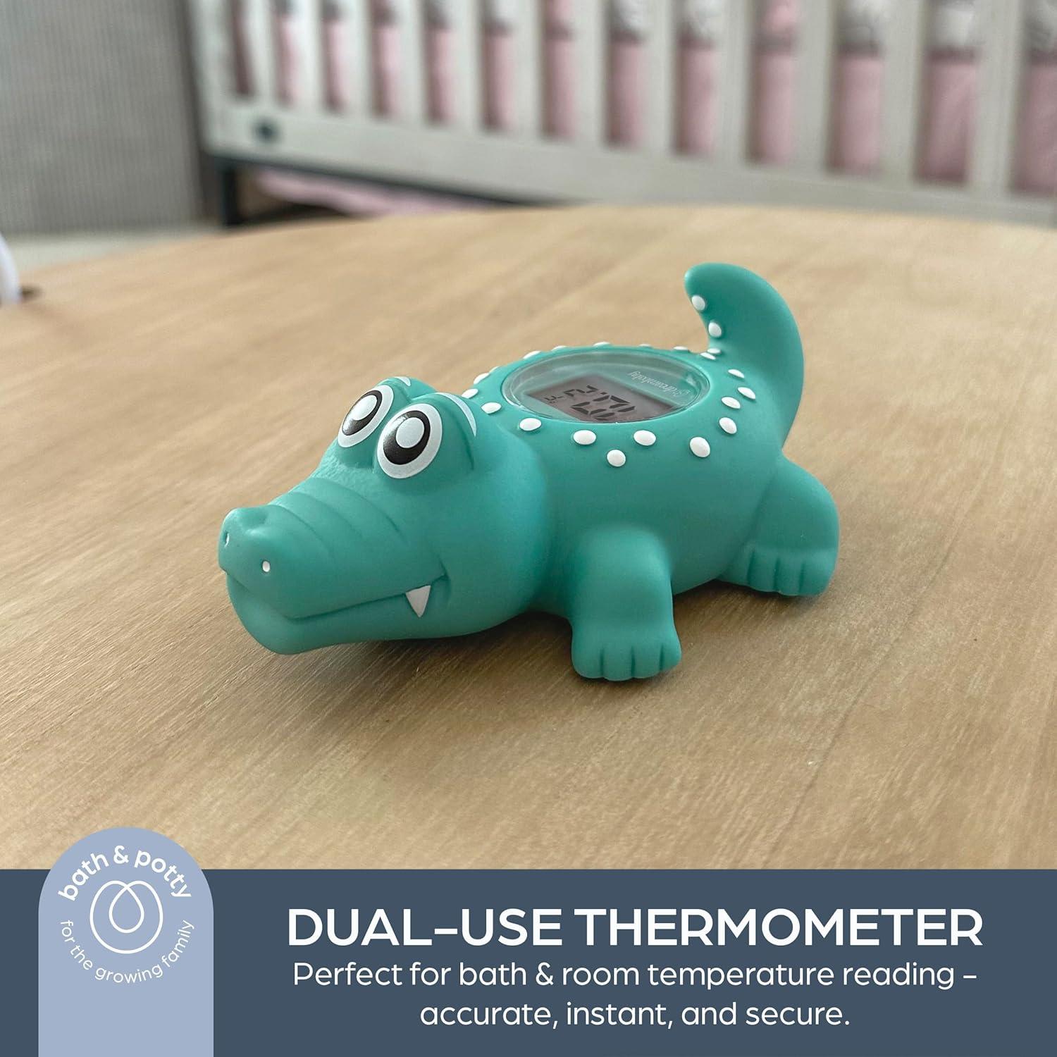 Termómetro de baño Dreambaby Cocodrilo - Digital, 21 cm
