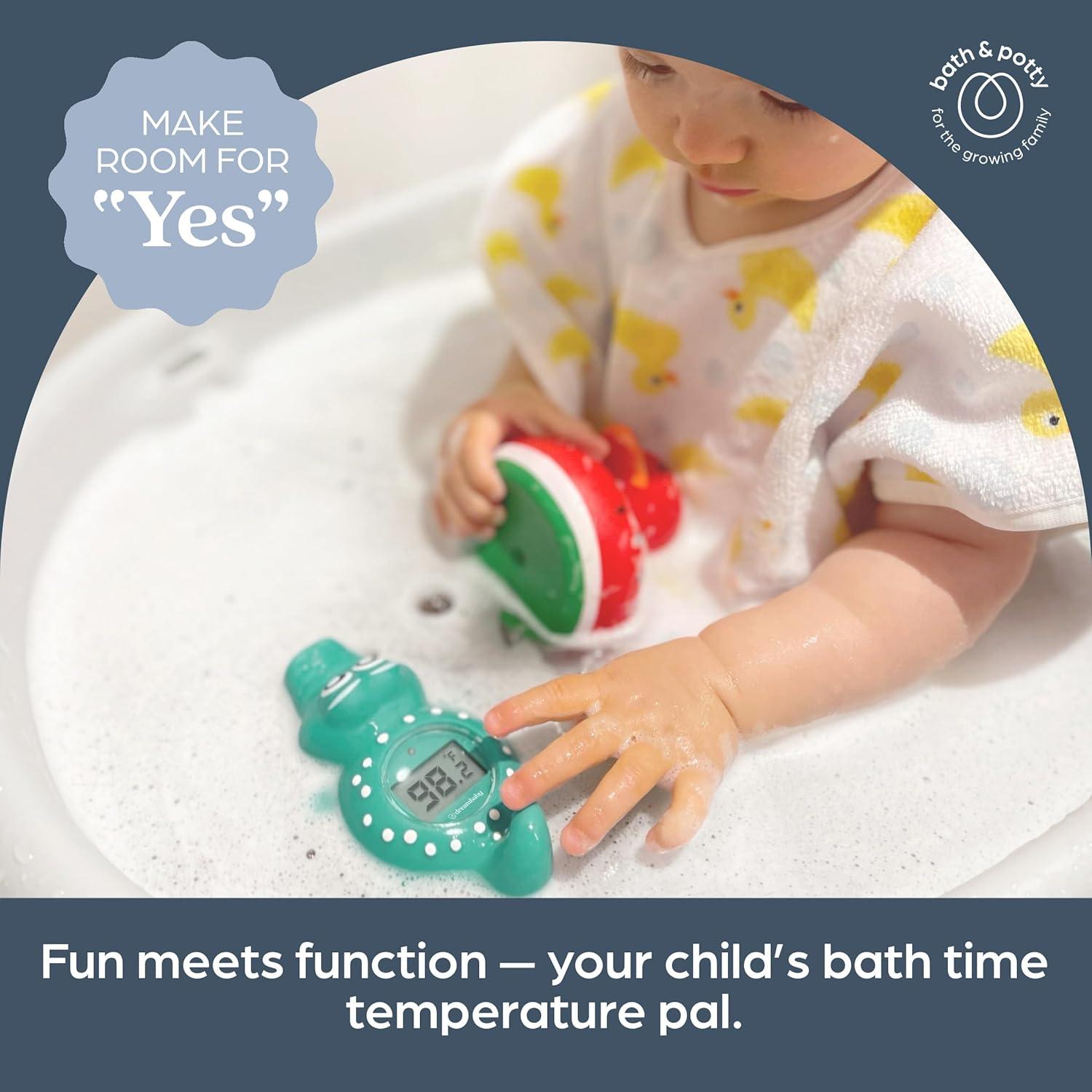 Termómetro de baño Dreambaby Cocodrilo - Digital, 21 cm