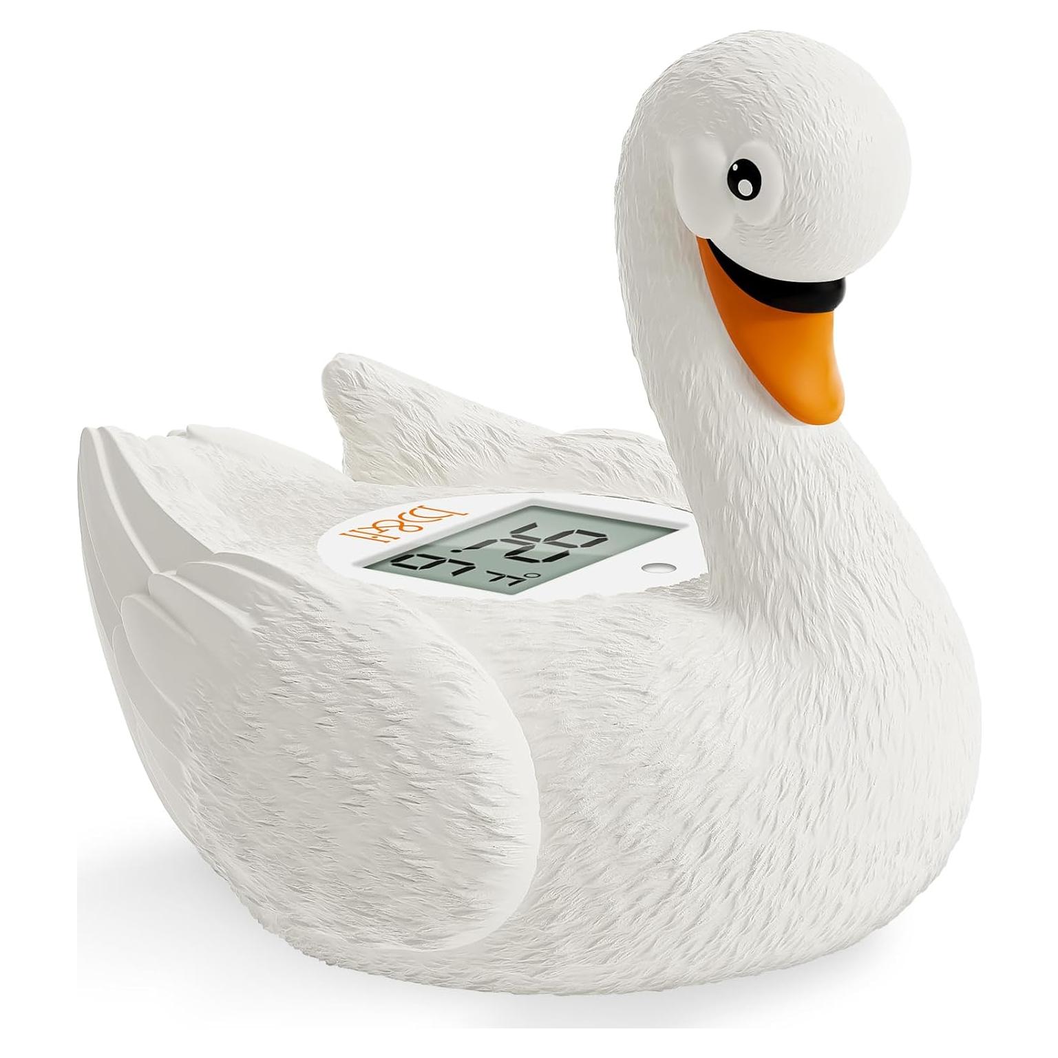 Termómetro de baño digital B&H cisne blanco para bebés