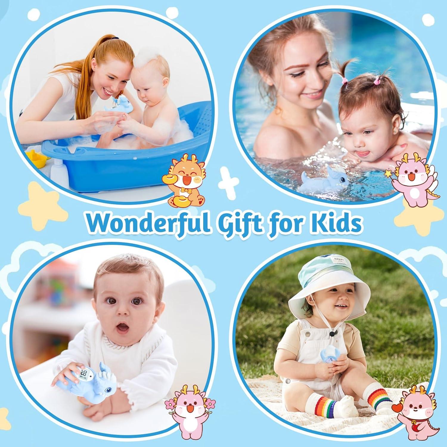 Termómetro de baño para bebés JARMAPOZ - Flotante y seguro