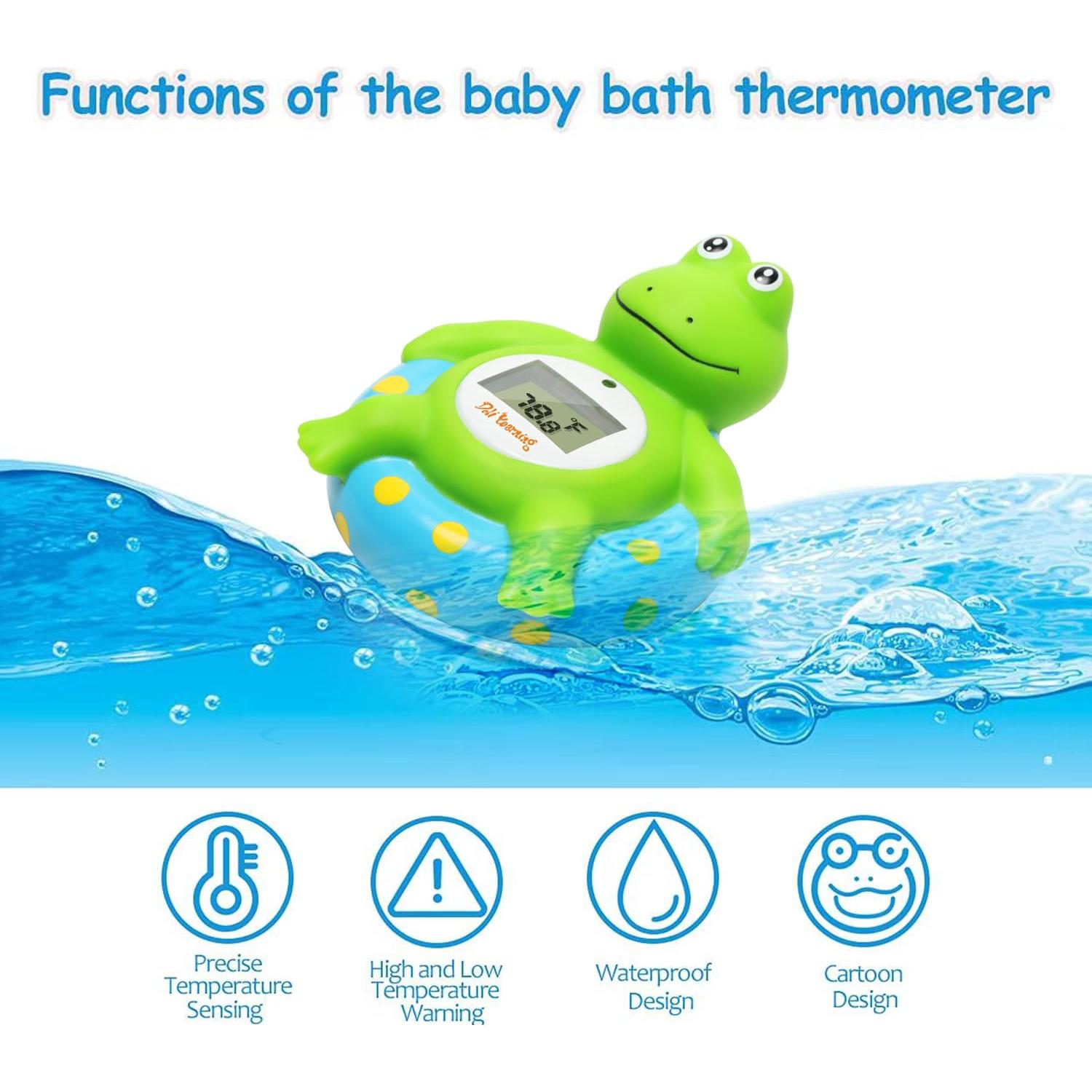 Termómetro de baño para bebés Doli Yearning - Forma de rana