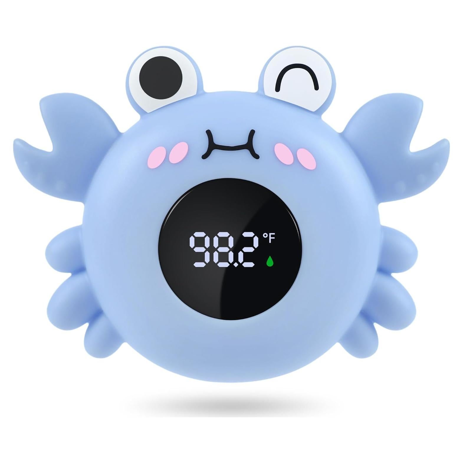 Termómetro de baño CHAMIUU cangrejo para bebés 11.2x9.4cm