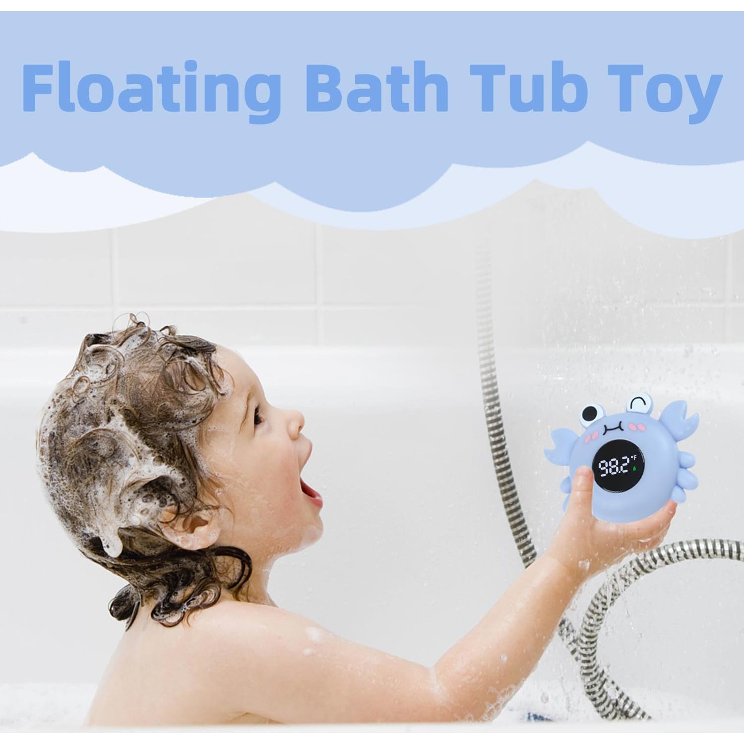 Termómetro de baño CHAMIUU cangrejo para bebés 11.2x9.4cm