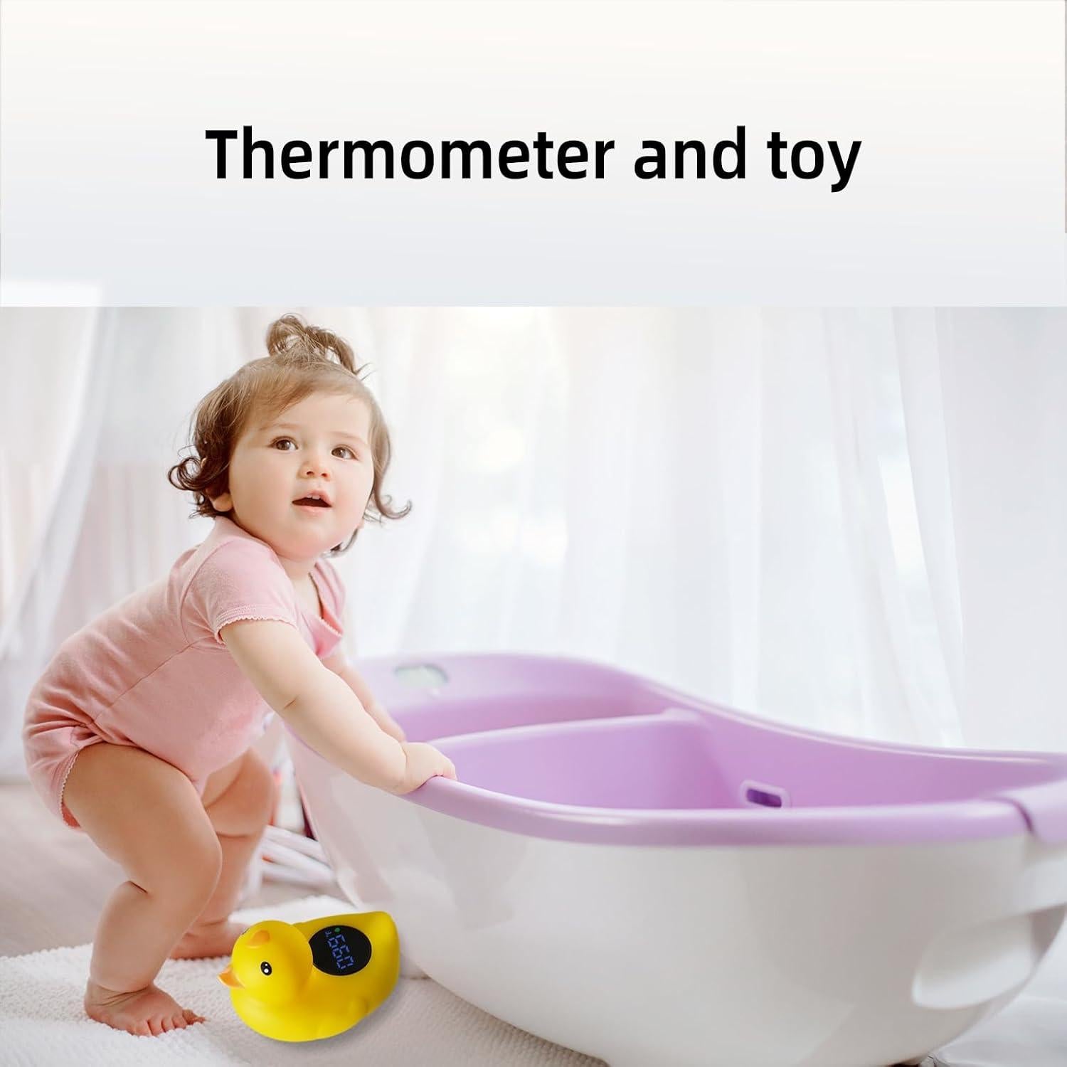 Termómetro de Baño para Bebés Lucmodns JP01 - Diseño Pato Flotante