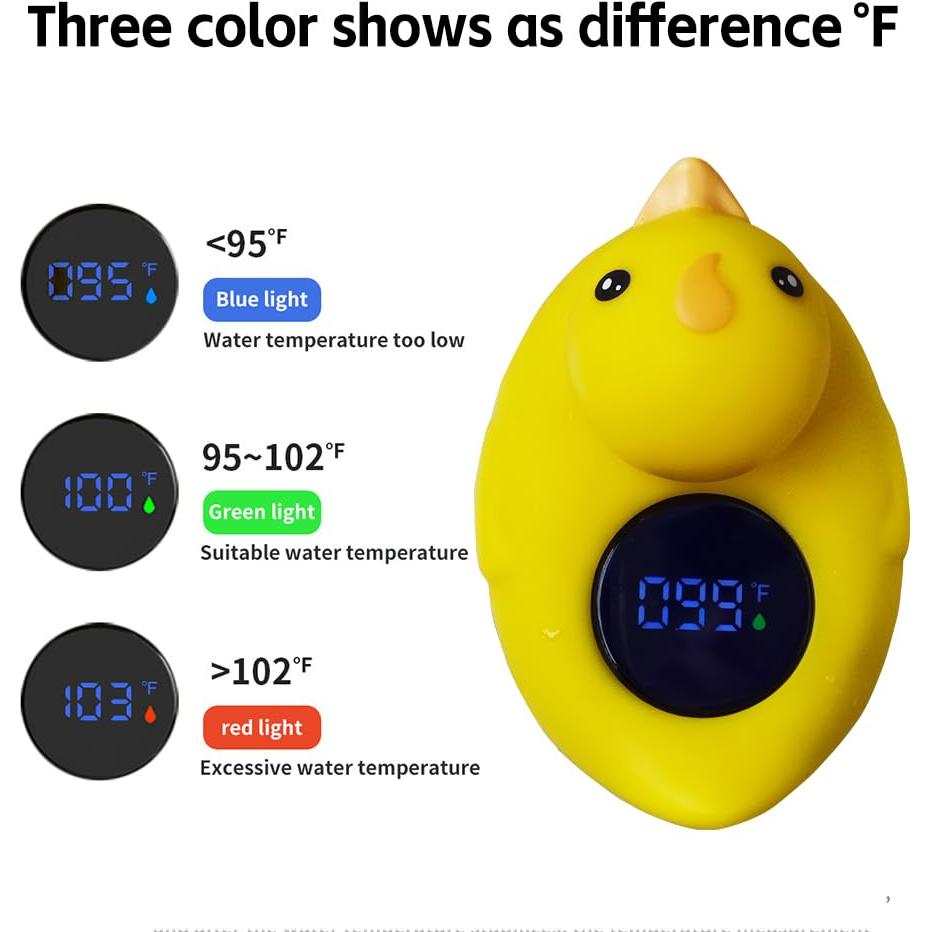 Termómetro de Baño para Bebés Lucmodns JP01 - Diseño Pato Flotante