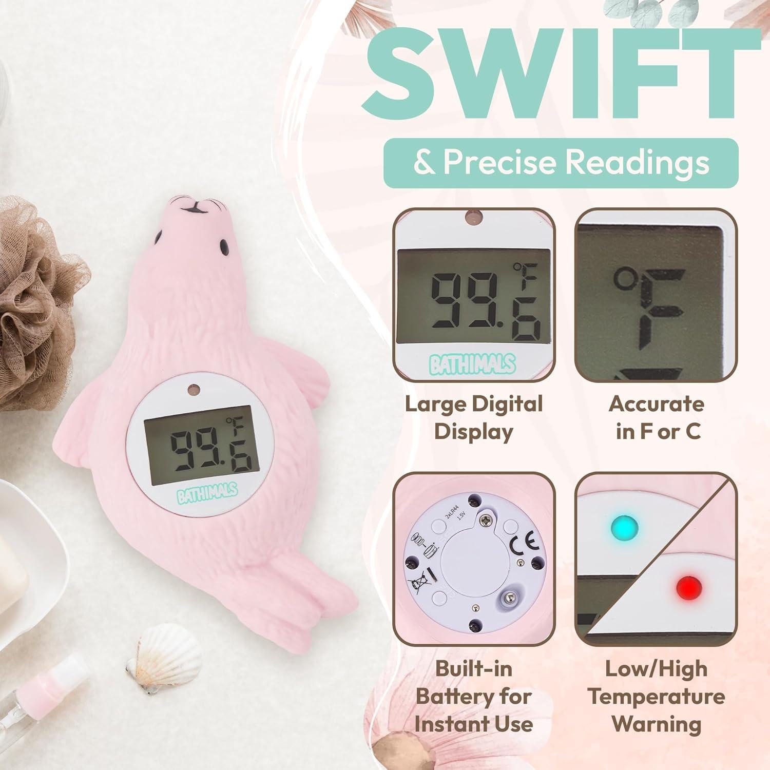 Termómetro de Baño para Bebés Rubor | Seguro y Flotante